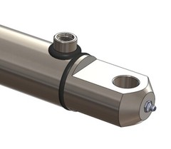 Tang Style Double Acting Hydraulic Cylinder-Bore Size : 1.5 ” Select Stroke