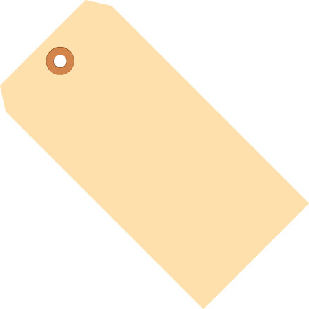 3 3/4″ x 1 7/8″ 10 Pt. Manila Shipping Tags 1000/Case