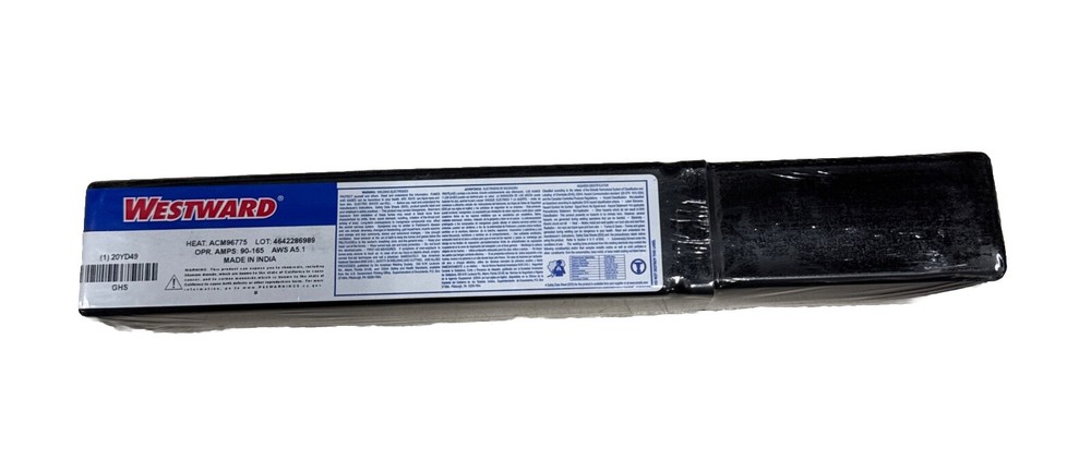 WESTWARD 20YD49 Stick Electrode, Carbon Steel, 14” X 1/8”, 5-LBS, (E7018AC)