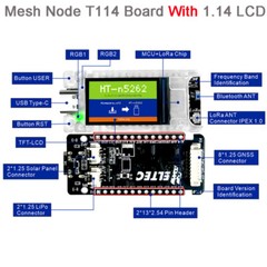 915MHz Heltec T114 Mesh Node V2 LoRa + Case for Meshtastic LoRaWan USA Shipping