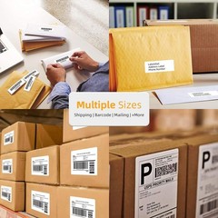 3″ x 1″ Direct Thermal Shipping Barcode FBA Labels 1375/Roll for Rollo & Zebra
