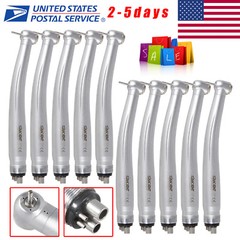 10pcs NSK Style Dental High Speed Handpiece Push Button type 4/2 Hole SANDENT-M4