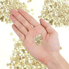AIEX 14K Gold Chip Solder 0.5 Gram (0.32DWT) Ultra Tiny Gold Chip Solder, Low Te