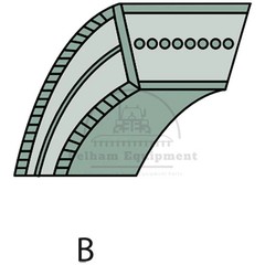 John Deere V-Belt M146667 M127521 for LX255 LX266 LX277 LX279 LX288 1/2″x87.5″