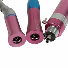Dental High Low Speed Handpieces 4 Hole Air Turbine Kit NSK Pana Max Style Pink