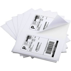 50-2000 Premium 8.5″ X 5.5″ Half Sheet Self Adhesive Shipping Labels 2 Per Sheet