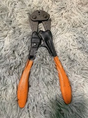 Vintage National Telephone Supply Co Wire Crimper No 32 VC VG Lineman Tool USA
