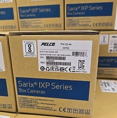 Pelco Sarix IXP33 3MP Professional Indoor Network Box Camera, MJPEG (No Lens)