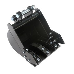 11.8in Bucket Mini Excavator 300mm for 0.8-2 Ton Small Diggers Narrow Heavy Duty