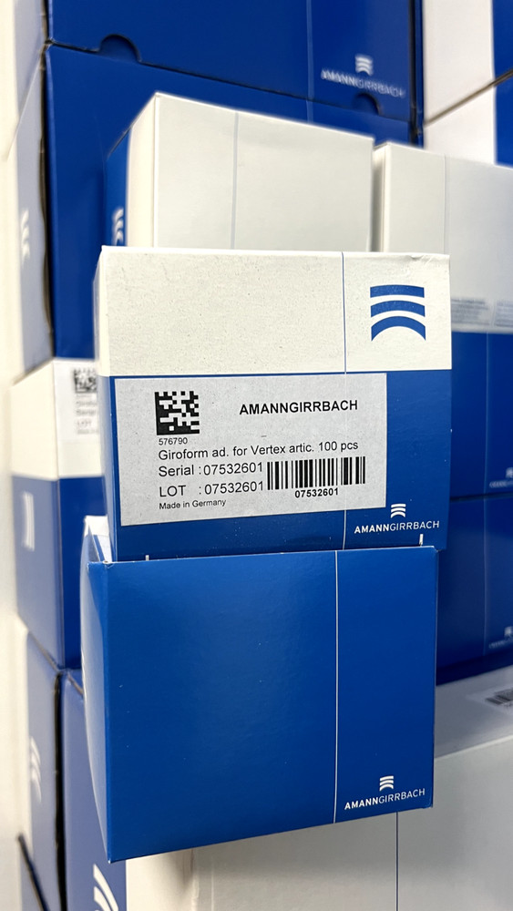 Amann Girrbach Giroform ad. for Vertex artic.,100 pcs. #576790