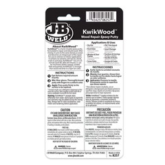 J-B Weld Tan KwikWood Wood Repair Epoxy Putty, 1 oz. Stick