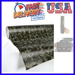 Digital Camouflage Vinyl Wrap Film for DIY No Mess Easy to Install Air-Releas…