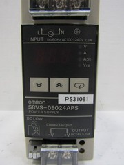 OMRON S8VS-09024APS Power Supply Unit Module 24V-DC 3.75A 100-240VAC 2.3A