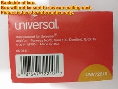 100 Smooth, Silver, #1 size Paper Clips, Universal Brand