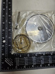 Sioux Chief 873-240 Cleanout Cover Kit 4″ dia. w/Bolt & 2″ Brass Plug (Lot of 3)