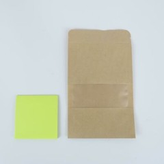 New Brown Kraft Stand Up Zip Seal Resealable Bags w. Clear Window Variety Sizes