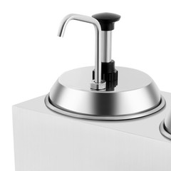 1600W 110V Hot Fudge Nacho Cheese Dispenser Sauce Caramel Melting Warmer Machine