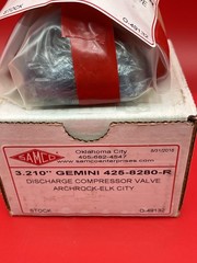 Samco 425-8280 425-8280-R Gemini Discharge Compressor Valve 3.210 inch Rebuilt