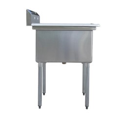 18 in. x 18.5 in. Stainless Steel Utility Sink.15 in. x 15 in. x 13 in. Bowl