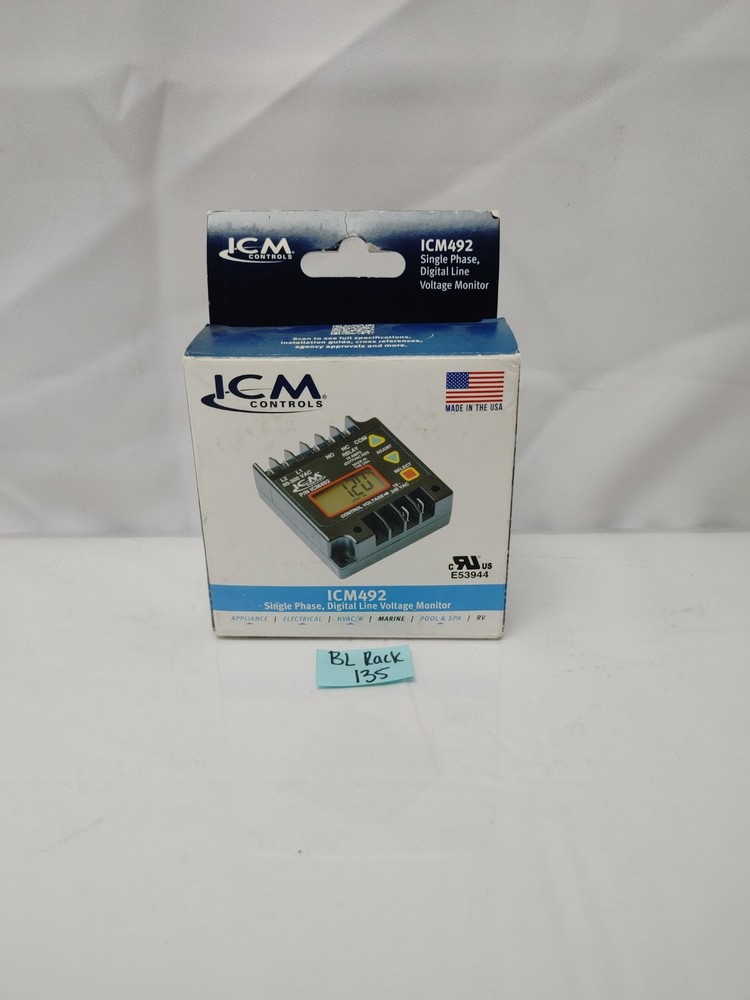 ICM 492 Single Phase Motor Protection