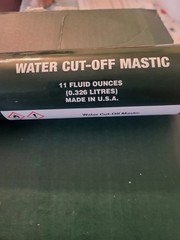 25pack Carlisle Water Cut-Off Mastic