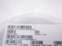 2000 Pack Murata Electronics 4.7UF 100V X7S 1206 Cap Ceramics GRM31CC72A475KE11L