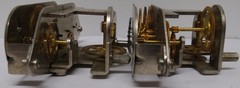 2 VINTAGE KILOWATT WATT HOUR METERS, R-600 & R-1200 INDUSTRIAL GAGES