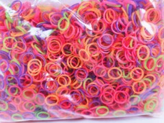 5000Pcs/Pack Dental Super Elastic Rubber Band Colorful ties 2.5/3.5/4.5/6.5OZ