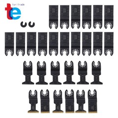 28PCS Quick Release Multi Tool Blades Kit Universal Titanium Multitool Blades