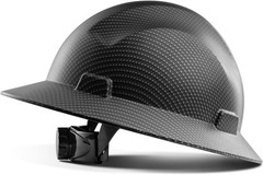 LANON Full Brim Hard Hat, OSHA Construction Work Approved, Grey Dots Design,…