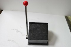 86x54mm CR80 All Metal Manual PVC Card Die Cutter Desktop Business Card Cutter