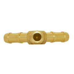 Hose Barb Fitting 5/16 Barbed 3 Way Y Shaped Union Brass Connector Splitter