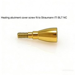 5Pcs US Dental Healing Abutment Closure Cap Fits ITI Straumann BLT NC 3.6/4.8mm