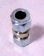 1bx 24ea Parker Chromium-6 Free 6-6 HBZ-S 3/8 In CS Compression ASTM A108 Union
