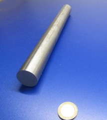 4140/4142 Steel Rod, Metric 30 mm Dia. (-0.051) x 1 FT Length
