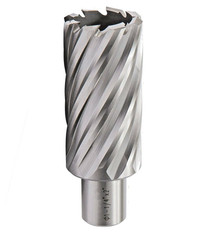 HSS Annular Cutter 1-1/4 In.x 2 In. with 3/4 In.Weldon Shank Metal Hole Cutter