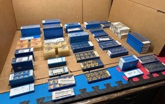 VALENITE Carbide Inserts – VARIETY – 875+ inserts – 122 packs – 27 lbs. – NEW