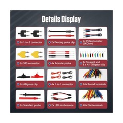 104PCS Automotive Circuit Test Leads Kit Electrical Breakout Leads Automotive…