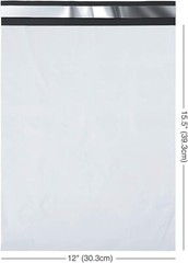 Ultra Heavy Duty 5MIL Poly Mailers Shipping Mailing Poly Bags 12in X 15.5in