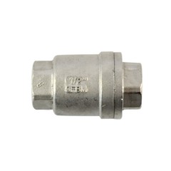 1/2 – 2 inch 1.5″ 1″ Vertical Check Valve NPT female Threaded Stainless Steel