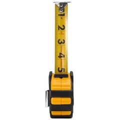 KOMELON Tape Measure – 25ft MagGrip Measuring with 7.6 m, Yellow/Black
