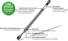16.87 Inch Liftgate Trunk Struts Lift Supports Compatible Honda Fit 2015-2020