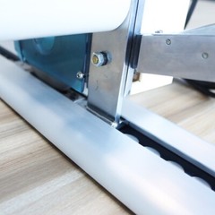 High Speed 110V 74.8″ Fabric Cutter Leather Textiles Cutting Machine 86.6″ Rack