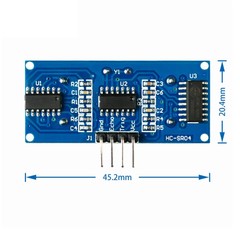 4pcs Ultrasonic Module HC-SR04 Distance Measuring Sensor For Arduino HCSR04 US