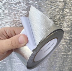 INSULATION MARKETPLACE -Heavy Duty Reflective Foil Tape -Multi Purposes – 2 inch