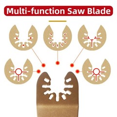 Steel 4PCS Saw Blade Tool Cutter Cemented Carbide Tiles Oscillating Cutting