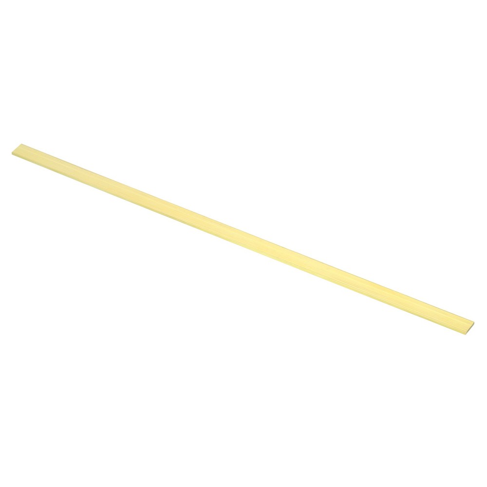 5/64×3/8×12″ H59 Brass Flat Bar, Solid Rectangle Mill Stock, Brass