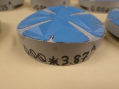 Lot of 8 Ophthalmic Lens Lap Tools 0.00*3.12/3.25/3.37/3.50/3.62/3.75/3.87/4