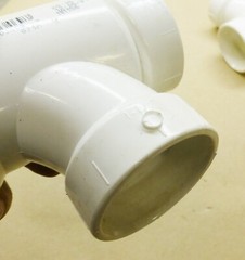 Lot of 3 – 2″ x 1-1/2 Y Wye PVC Fitting Schedule 40 Fitting – Slip x Slip x Slip