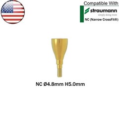 US Dental NC Healing Abutment Healing Closure Caps Fits Straumann ITI Bone Level
